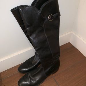 Salvatore Ferrgamo Black Boots